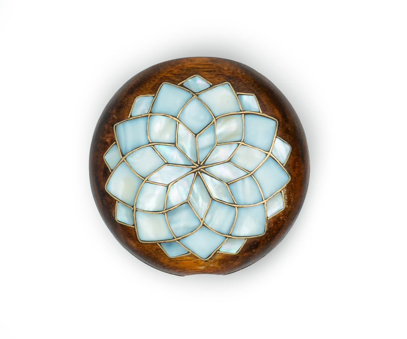 Pearl Vintage Hand Mirror